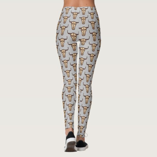 Schädel Leggings (Rückseite)