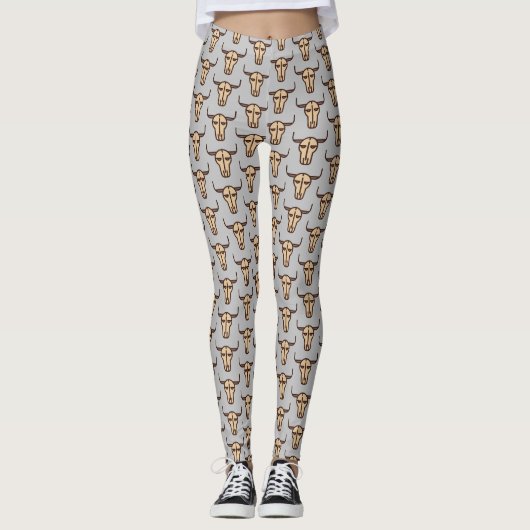 Schädel Leggings (Vorderseite)