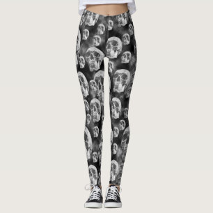 Schädel Leggings