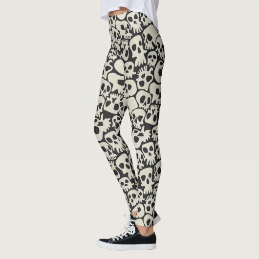 Schädel Leggings (Links)