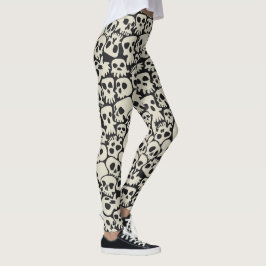 Schädel Leggings
