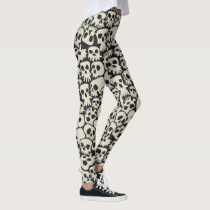 Schädel Leggings