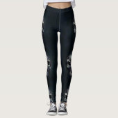 Schädel-Leggings Leggings (Vorderseite)