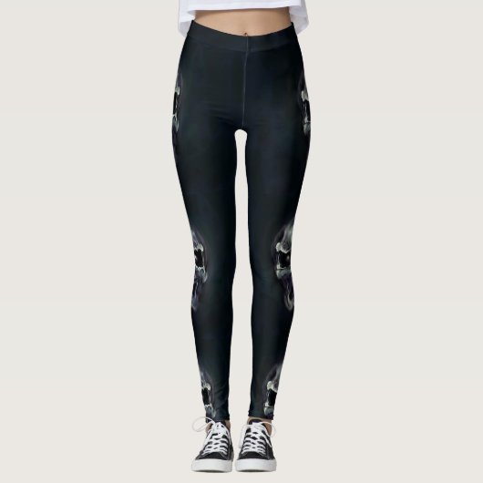 Schädel-Leggings Leggings (Vorderseite)