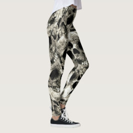 Schädel-Leggings Leggings
