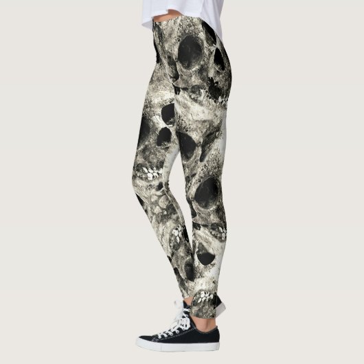 Schädel-Leggings Leggings (Links)