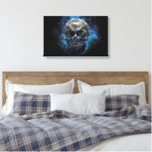 Schädel Leinwanddruck (Insitu (Schlafzimmer))