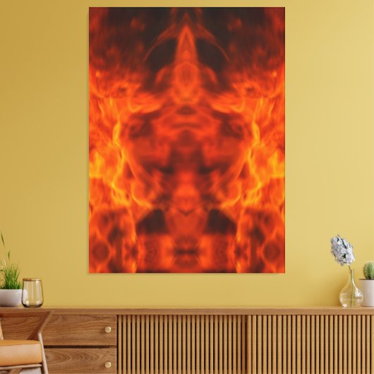 Schädel Leinwanddruck (Insitu (Wohnzimmer))