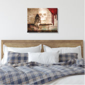 Schädel Leinwanddruck (Insitu (Schlafzimmer))