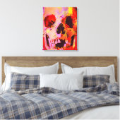 Schädel Leinwanddruck (Insitu (Schlafzimmer))
