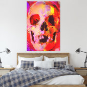 Schädel Leinwanddruck (Insitu (Schlafzimmer))