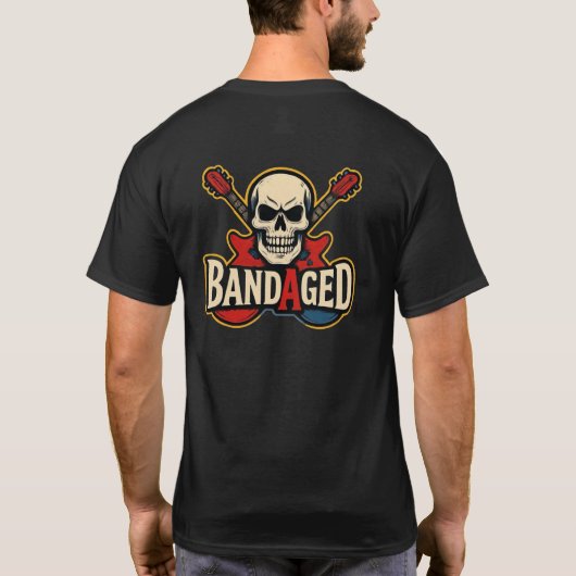 Schädel-Logo-Shirt Double T-Shirt (Rückseite)