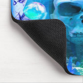 Schädel Magier Mousepad (Ecke)