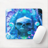 Schädel Magier Mousepad (Mit Mouse)