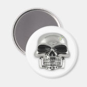 Schädel Magnet (Vorderseite/Rückseite)