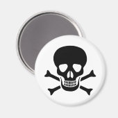 Schädel Magnet (Vorderseite/Rückseite)