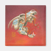 Schädel Magnet (Vorne)