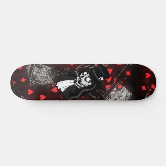 "Schädel McGee" Skateboard (Horizontal)