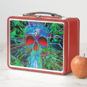 Schädel Metall Brotdose (Beispiel)