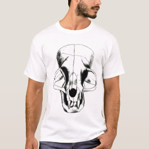Schädel-Miezekatze durch erin harvey T-Shirt
