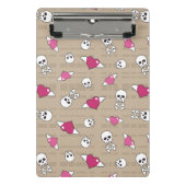 Schädel Mini Klemmbrett (Vorderseite)