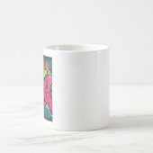 Schädel mit Bart-Tasse Kaffeetasse (Mittel)
