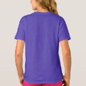 Schädel mit Bow T-Shirt (Rückseite)