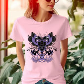 Schädel mit Eagle-T - Shirt