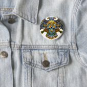 Schädel mit Gewehren und Kugeln durch Al Rio Button (Beispiel)