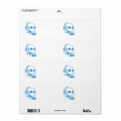 Schädel mit Kopfhörern (Vorne)