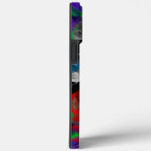 Schädel mit Monarch Butterfly Case-Mate iPhone Hülle (Rückseite / Rechts)