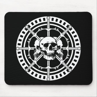 Schädel mit Schwertern Mousepad