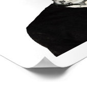 Schädel mit Swagger Poster (Ecke)