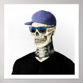 Schädel mit Swagger Poster (Vorne)