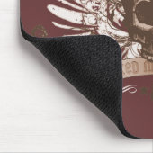 Schädel-Montage - Bronze Mousepad (Ecke)