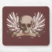 Schädel-Montage - Bronze Mousepad (Vorne)