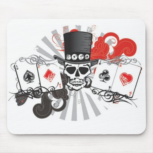 Schädel mousepad (Vorne)