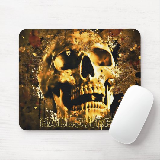 Schädel Mousepad (Mit Mouse)