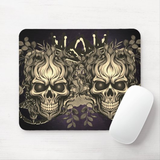 Schädel Mousepad (Mit Mouse)