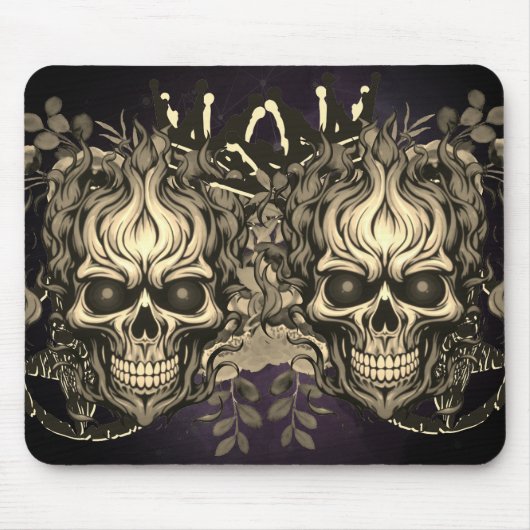 Schädel Mousepad (Vorne)