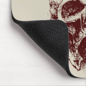 Schädel Mousepad (Ecke)