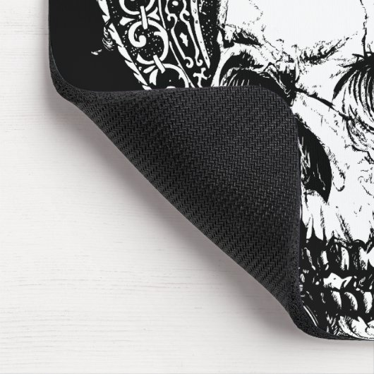 Schädel Mousepad (Ecke)