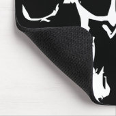 Schädel Mousepad (Ecke)