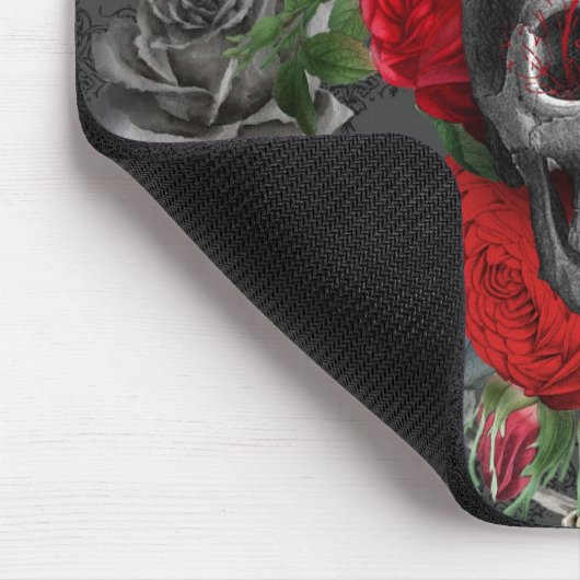 Schädel Mousepad (Ecke)