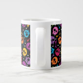 Schädel Muster 2 Jumbo-Tasse (Rückseite)