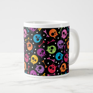 Schädel Muster 2 Jumbo-Tasse