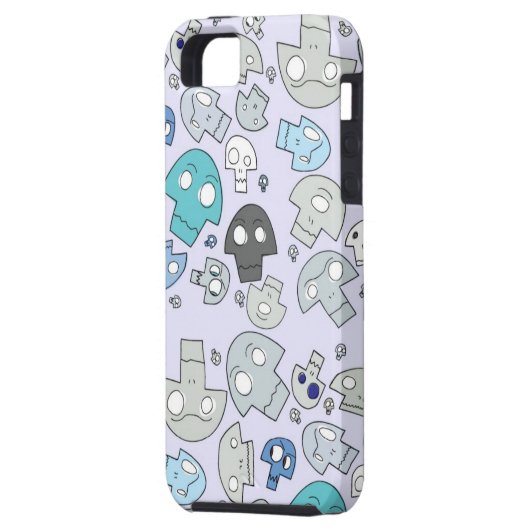 Schädel-Muster Case-Mate iPhone Hülle (Rückseite Links)