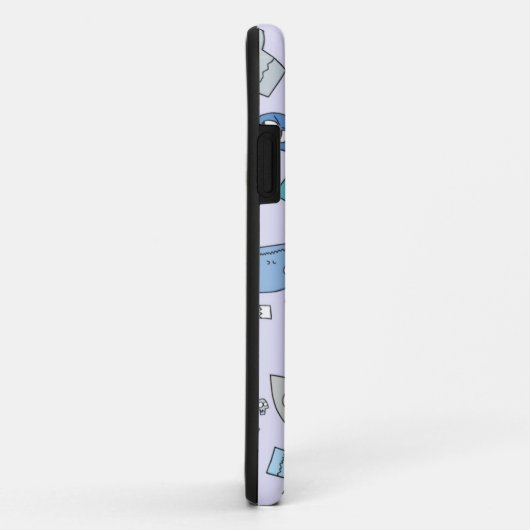 Schädel-Muster Case-Mate iPhone Hülle (Hinten/Rechts)