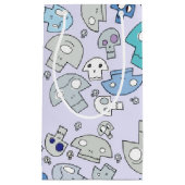 Schädel-Muster Kleine Geschenktüte (Vorderseite)