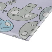 Schädel-Muster Schneidebrett (Ecke)